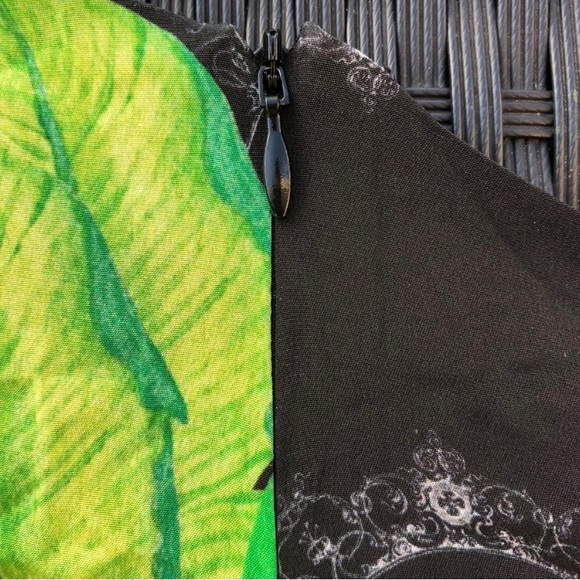 Aqua Bendita Silk Toucan jumpsuit! - Picture 5 of 8